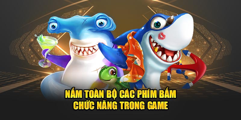 Nắm toàn bộ các phím bấm chức năng trong game 