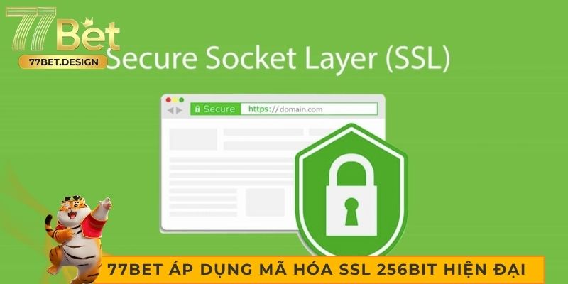 77bet áp dụng mã hóa SSL 256bit hiện đại 