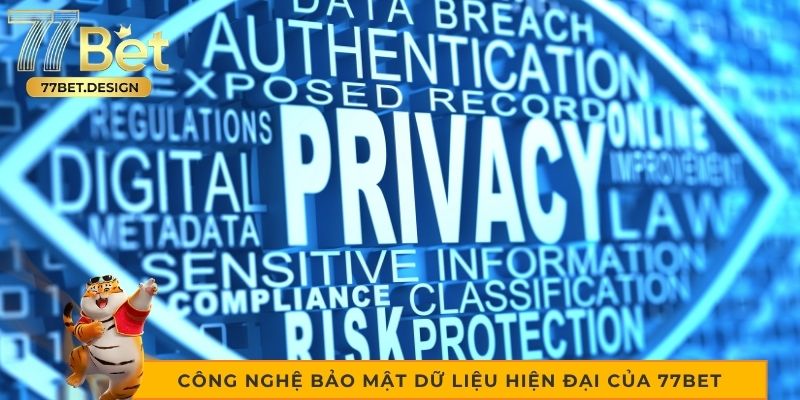 Công nghệ bảo mật dữ liệu hiện đại của 77bet